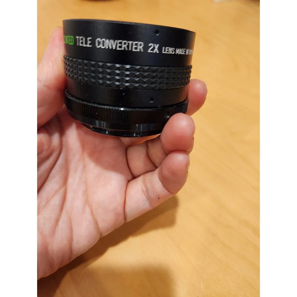 Cambron Multicoated 2X Tele Converter Lens Made‎ in Japan w/ Case
